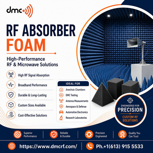 RF Absorber Foam A Complete Guide to Performance,Applications, and Material Selection.jpg
