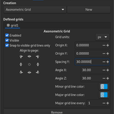inkscape grid iso