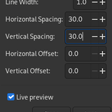 inkscape grid dialog