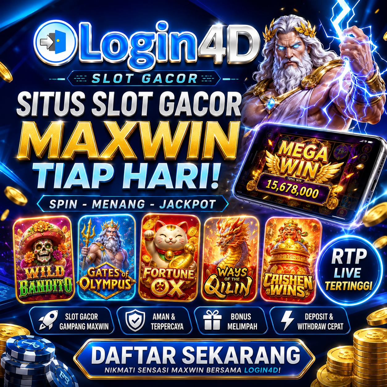 LOGIN4D | Link Login Resmi Akses Cepat & Platform Digital Modern