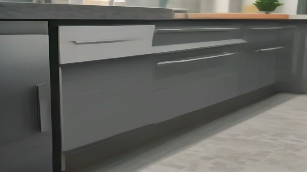 Kitchen manager comparing door and drawer layouts on a 48 inch undercounter refrigerator
