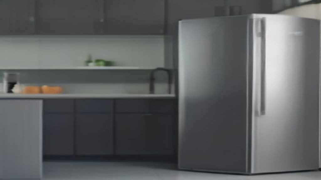 Kitchen manager comparing undercounter refrigerator door and drawer configurations