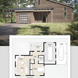 Wooden house floor plan graphic 202607310508 x4