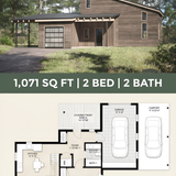 Cabin plan 1071 sq ft 202607310508 x4