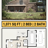 Modern 2 Bedroom Plan 202607310508 x4