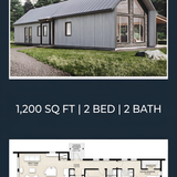 Cabin exterior and floor plan 202607301300 x4