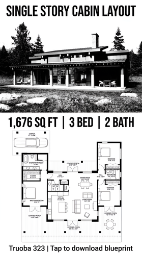 Single story cabin layout blueprint 202607301320 x4.png