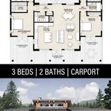 Floor plan and exterior render 202607301320 x4