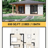 Modern 2 Bedroom Plan 202607310514 x4