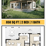 Modern 2 Bedroom Plan 202607310530 x4