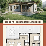 Modern ADU layout 858 sq 202607310530 x4