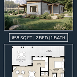 Modern ADU layout floor plan 202607310530 x4
