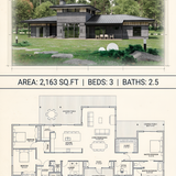 Architectural draft with floor plan 202607312339 x4