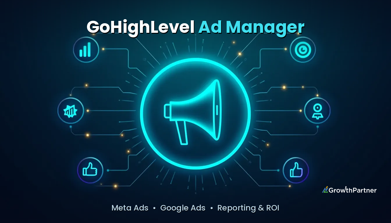 GoHighLevel Ad Manager: Meta & Google Ads Guide (2026) — HL Growth Partner, Dr Priya Jaganathan