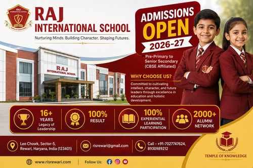 🎓 Admissions Open 2026-27 | Raj International School, Rewari.png
