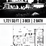House exterior floor plan blueprint 202607311411 x4