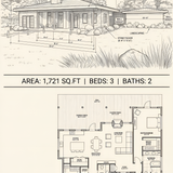 Architectural draft floor plan 202607311411 x4