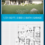 Blueprint modern house floor plan 202607311411 x4