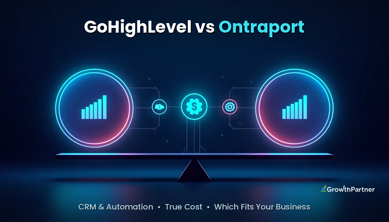 GoHighLevel vs Ontraport: Features & True Cost (2026) — HL Growth Partner, Dr Priya Jaganathan