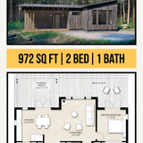 Modern 2 Bedroom Plan 202607310705 x4