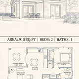 Architectural draft floor plan 202607311341 x4