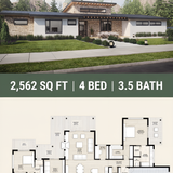 Ranch plan floor plan 202607310611 x4