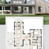 Modern house floor plan graphic 202607310556 x4