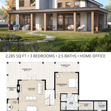 House exterior and floor plan 202607310550 5 x4