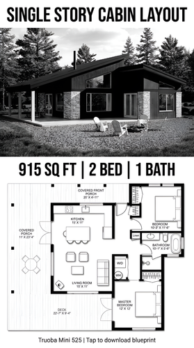 Single story cabin layout blueprint 202608030642 x4.png