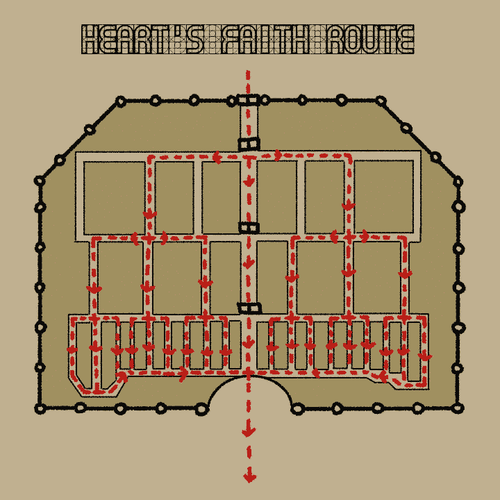 hearts faith route