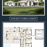 Modern ranch layout floor plan 202607292359 x4