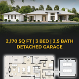Modern ranch house floor plan 202607292359 x4