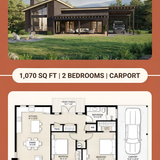 Modern cottage layout floor plan 202607292349 x4