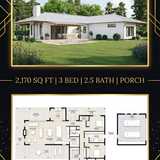 Luxury modern ranch floor plan 202607292359 x4