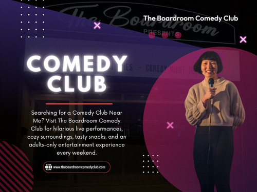 Looking for Comedy club near me gives people a chance to experience something happening live instead of through another screen. The audience focuses on the stage. Friends laugh together. Conversations continue naturally once the performance ends. That simple shift often makes the evening feel much more meaningful.

Contact Us -
Address - 1350 St Clair Ave W, Toronto, ON M6E 1C4, Canada
Phone- +14168348654
Email - poonam3123@hotmail.com

Read Our Blogs -
https://6a70529ae3971.site123.me/blog/comedy-club-toronto
https://theboardroomcomedyclub.mystrikingly.com
https://theboardroomcomedyclub.wordpress.com

More Links -
https://www.buzzfeed.com/theboardroomcomedyclub
https://beacons.ai/theboardroomcomedyclub
https://dzone.com/users/5525846/theboardroomcomedyclub.html