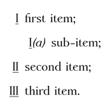 list label option