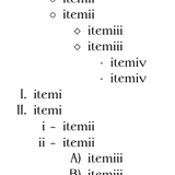 list labels