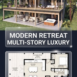 Modern house exterior floor plan 202608030853