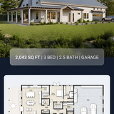 House exterior floor plan blueprint 202607291530 x4