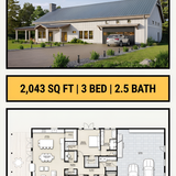Farmhouse plan specs blueprint 202607291530 x4