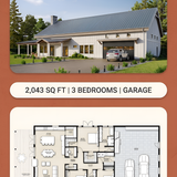 Modern ranch layout floor plan 202607291530 x4