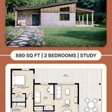 Modern cottage layout floor plan 202607292337 x4