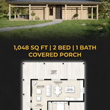 Modern cabin floor plan blueprint 202607292327 x4