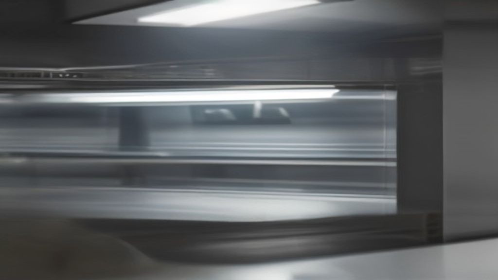 Clean condenser area and gasket detail on an undercounter commercial refrigerator during routine maintenance