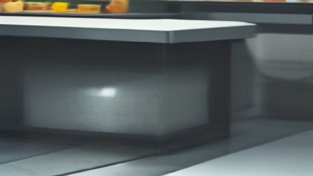 Close-up of staff cleaning undercounter refrigerator gaskets and condenser intake vents