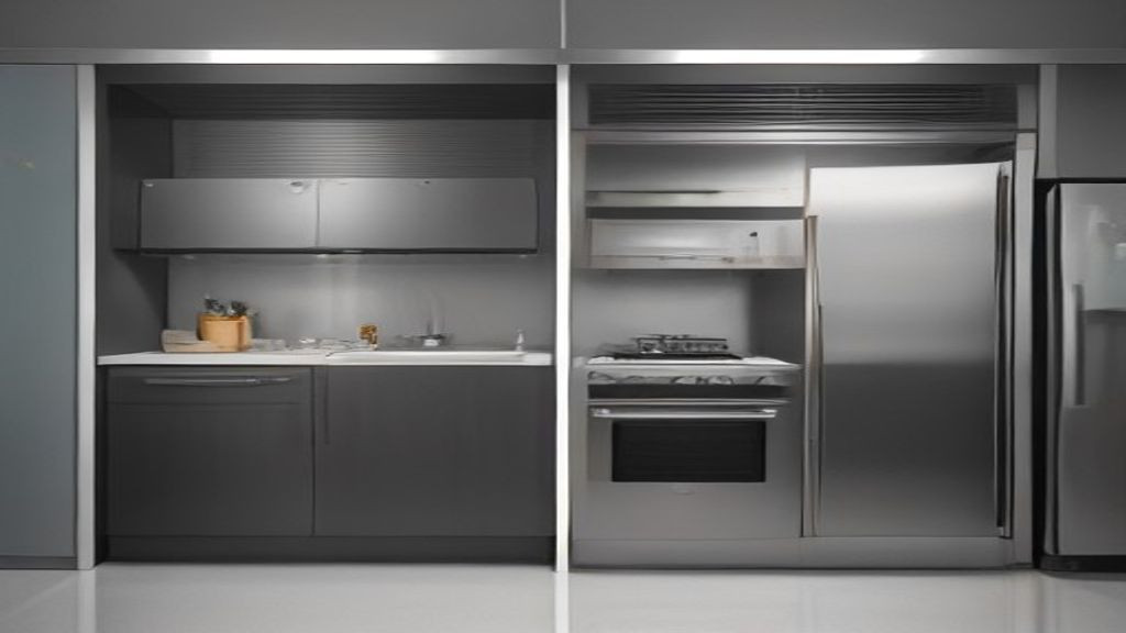 Side-by-side comparison of door and drawer undercounter refrigerator 36 layouts on a busy cook line