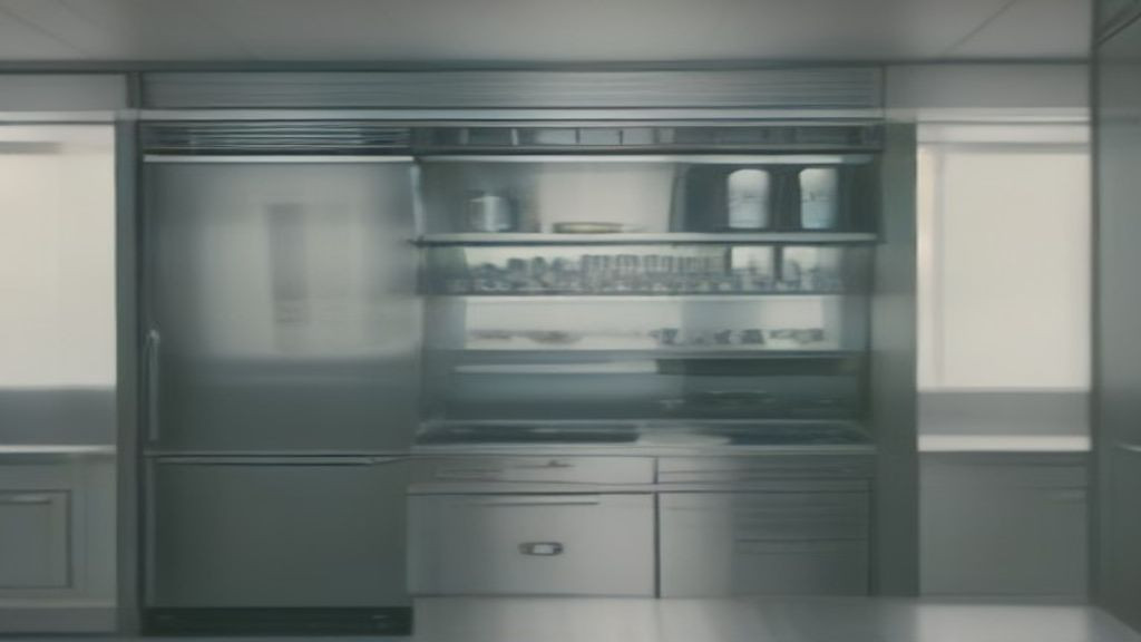 Kitchen manager comparing undercounter refrigerator door and drawer layouts on a cook line