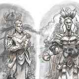 spiral and zalatian