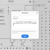ascii draw new palette
