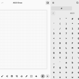 ascii draw